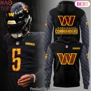 Washington Commanders Version 2024 Hoodie – Black