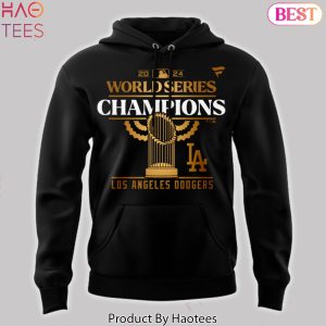 World Series Champions Los Angeles Dodgers Hoodie – Black
