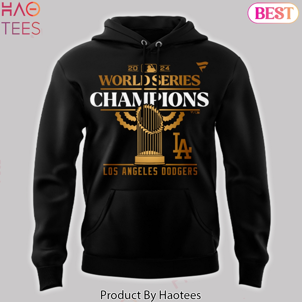 World Series Champions Los Angeles Dodgers Hoodie - Black World Series Champions Los Angeles Dodgers Hoodie - Black