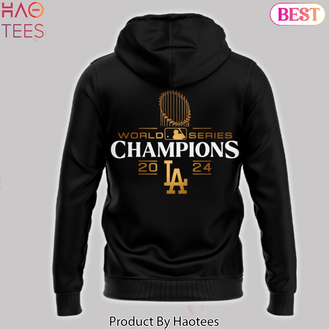 World Series Champions Los Angeles Dodgers Hoodie - Black World Series Champions Los Angeles Dodgers Hoodie - Black