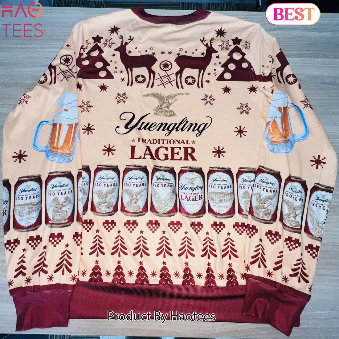 2024 Yuengling Traditional Lager Ugly Christmas Sweater 2024 Yuengling Traditional Lager Ugly Christmas Sweater