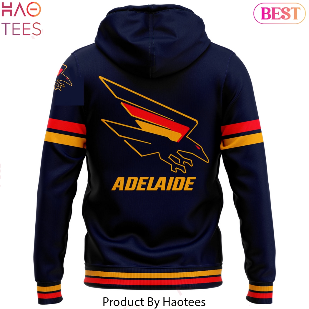 2024 Adelaide Crows Football Club Logo Hoodie 2024 Adelaide Crows Football Club Logo Hoodie
