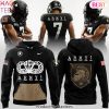 101st Airborne Alternate Untouchable x Army Black Knights Football Design Hoodie