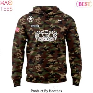 2024 Army Black Knights Football x 101st Airborne Alternate Untouchable Design Hoodie
