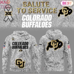 2024 Colorado Buffaloes Military Appreciation Club Hoodie