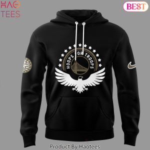 2024 Hoops For Troops Golden State Warriors Design Hoodie