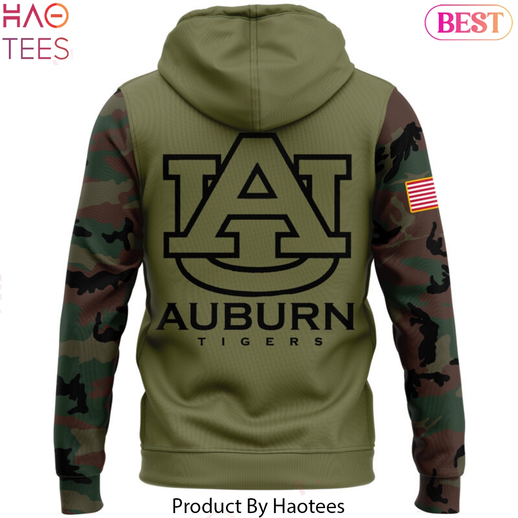 2024 Military Appreciation Auburn Tigers Football Design Hoodie 2024 Military Appreciation Auburn Tigers Football Design Hoodie