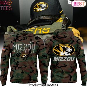 2024 Military Appreciation Missouri Tigers Football Design Hoodie