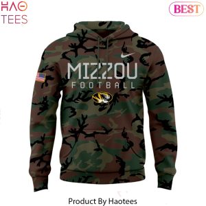 2024 Military Appreciation Missouri Tigers Football Design Hoodie