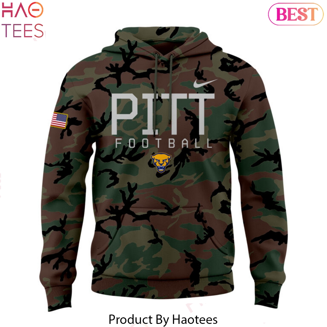 2024 Military Appreciation Pittsburgh Panthers Football Design Hoodie 2024 Military Appreciation Pittsburgh Panthers Football Design Hoodie