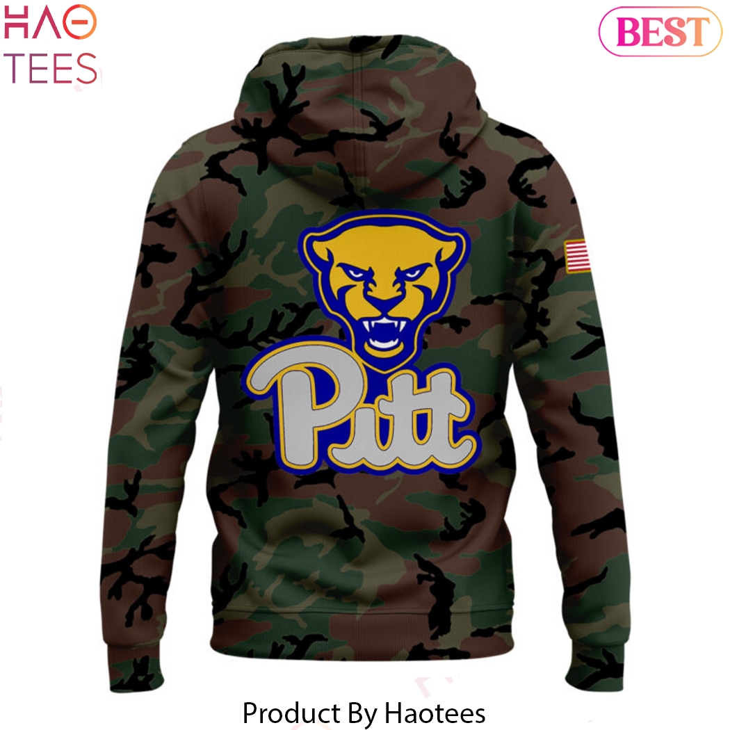 2024 Military Appreciation Pittsburgh Panthers Football Design Hoodie 2024 Military Appreciation Pittsburgh Panthers Football Design Hoodie