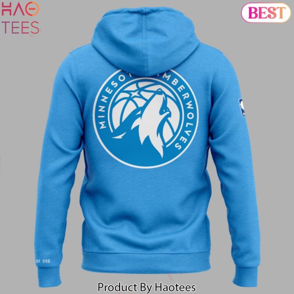2024 Minnesota Timberwolves Basketball x Essentials Hoodie – Blue
