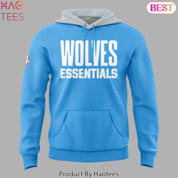 2024 Minnesota Timberwolves X Essentials Hoodie – Blue