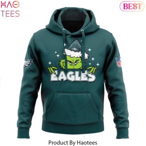 2024 Philadelphia Eagles Football x Grinchmas Hoodie
