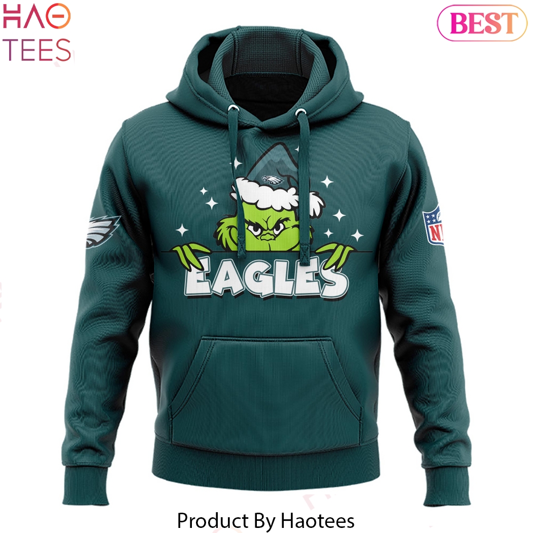 2024 Philadelphia Eagles Football x Grinchmas Hoodie 2024 Philadelphia Eagles Football x Grinchmas Hoodie