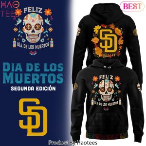 2024 San Diego Padres Dia De Los Muertos Hoodie