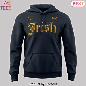 2024 Shamrock Series Notre Dame Fighting Irish Football Design Hoodie