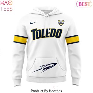 2024 Toledo Rockets Women Basketball 50th Anniversary Design Hoodie – White