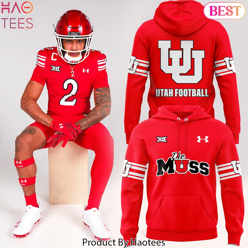 2024 Utah Utes Football The Muss Hoodie - Red 2024 Utah Utes Football The Muss Hoodie - Red
