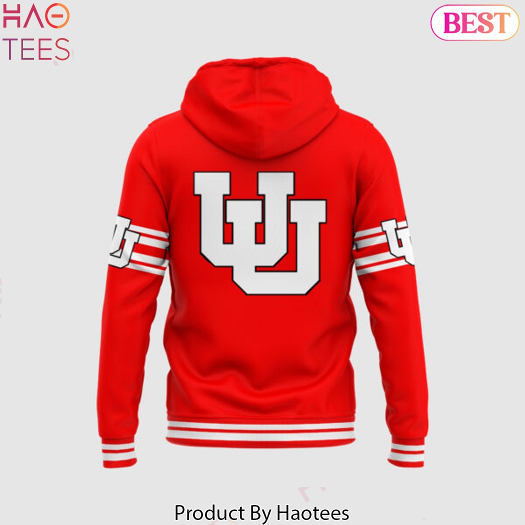 2024 Utah Utes Football The Muss Logo Hoodie - Red 2024 Utah Utes Football The Muss Logo Hoodie - Red