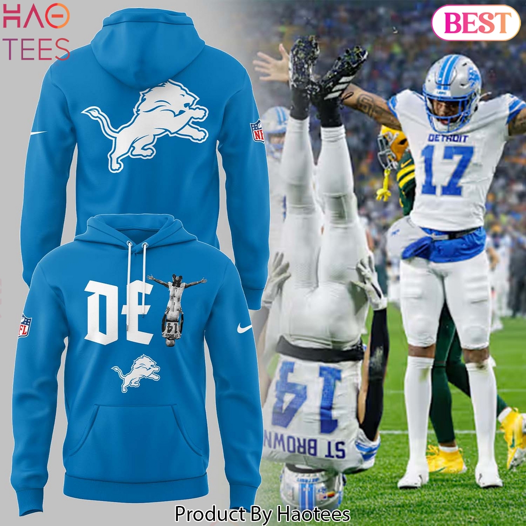 2025 Detroit Lions Amon-Ra St. Brown Touchdown Special Design Hoodie 2025 Detroit Lions Amon-Ra St. Brown Touchdown Special Design Hoodie