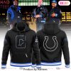 2025 Indianapolis Colts Dark Night Design Hoodie