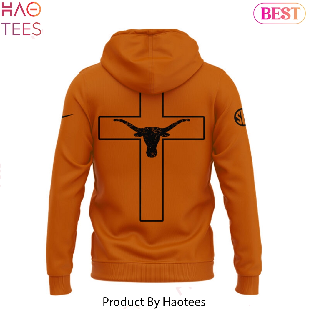 2025 Texas Longhorns Follow Jesus Special Design Orange Hoodie 2025 Texas Longhorns Follow Jesus Special Design Orange Hoodie