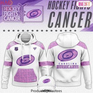 Carolina Hurricanes Hockey Fights Cancer Hoodie