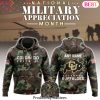 Colorado Buffaloes 2024 Military Appreciation Club Hoodie – Grey