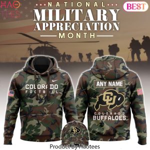 Colorado Buffaloes 2024 Military Appreciation Club Hoodie