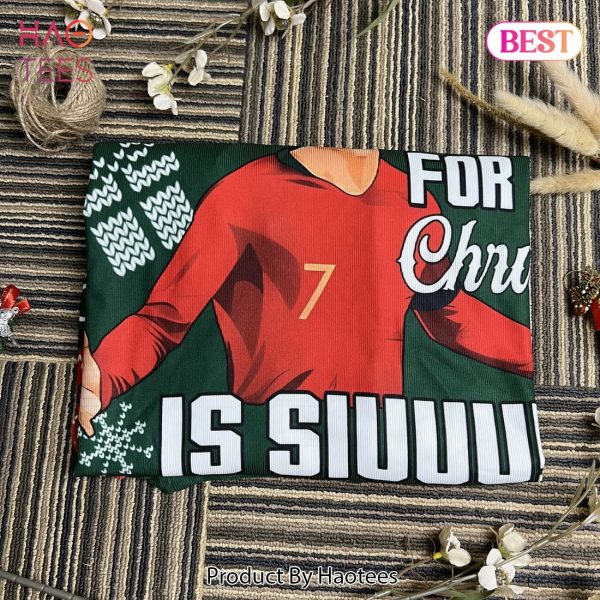 Cristiano Ronaldo All I Want For Christmas Is Siuuu Ugly Christmas Sweater