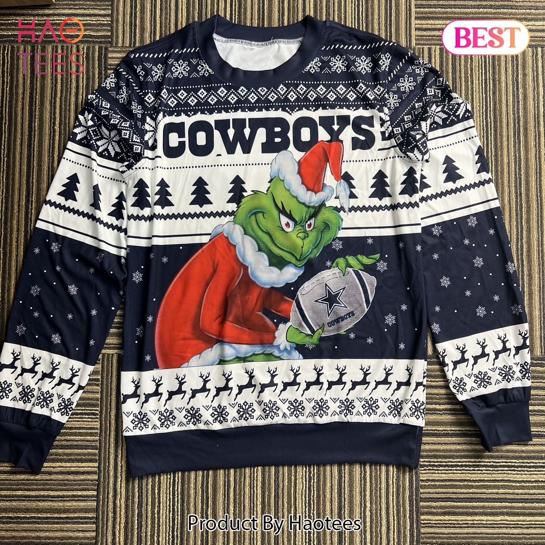 Dallas Cowboys Grinch Christmas Sweater Dallas Cowboys Grinch Christmas Sweater