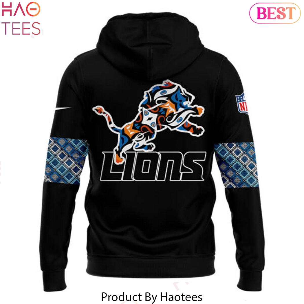 Detroit Lions 2024 Native American Heritage Month Hoodie Detroit Lions 2024 Native American Heritage Month Hoodie