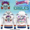 Dia De Los Muertos Philadelphin Eagles 2024 Pullover Hoodie