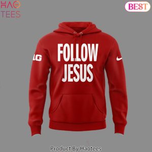 Follow Jesus Ohio State Buckeyes Special Design Hoodie – Red