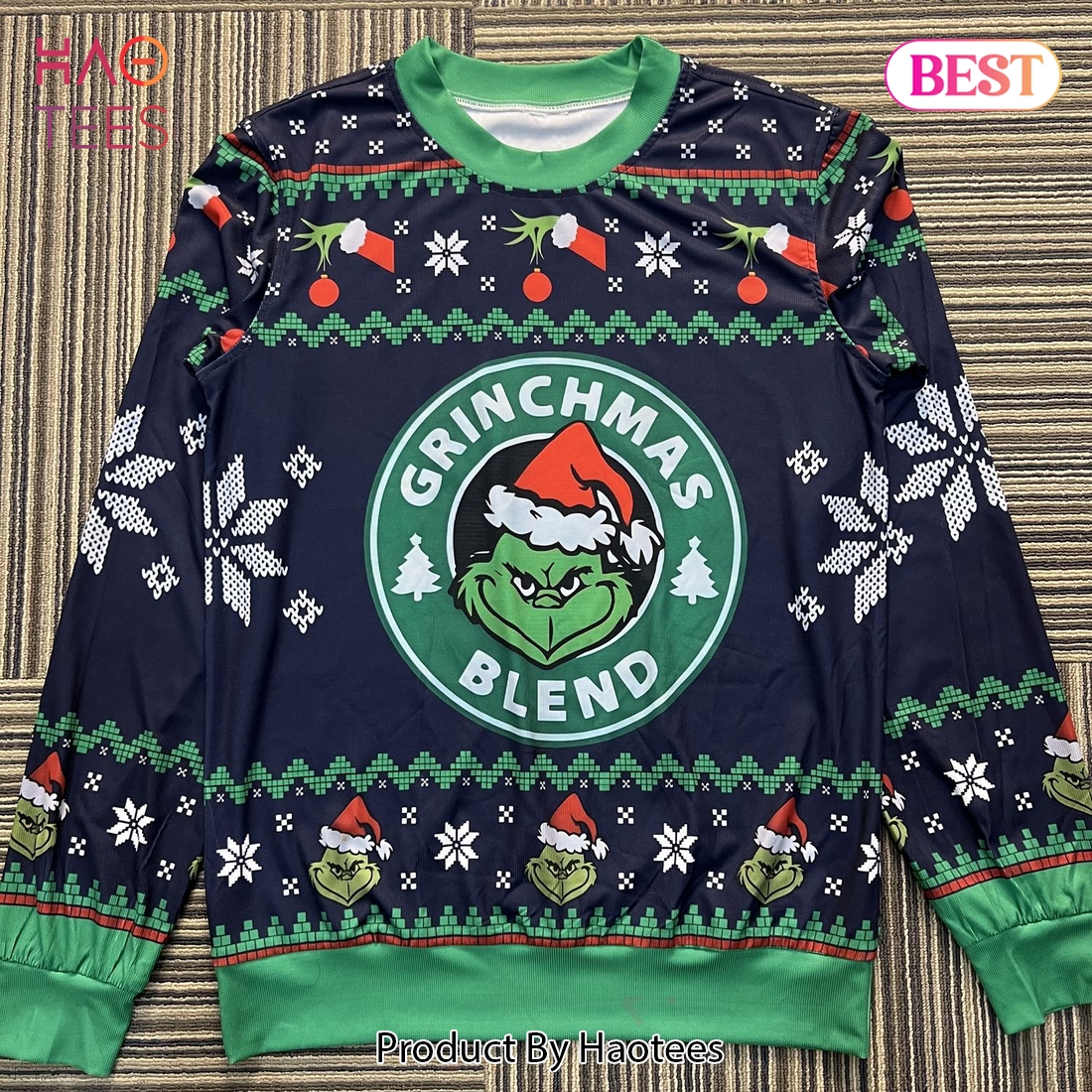 Grinchmas Blend Ugly Christmas Sweater Grinchmas Blend Ugly Christmas Sweater