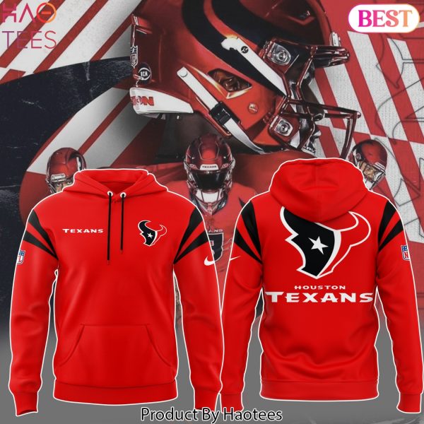 Houston Texans Football Battle Red 2024 Hoodie