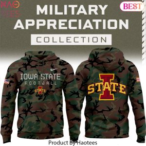 Iowa State Cyclones 2024 Military Appreciation Design Hoodie