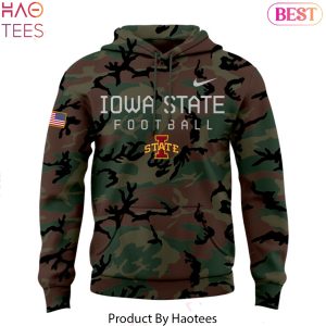 Iowa State Cyclones 2024 Military Appreciation Design Hoodie