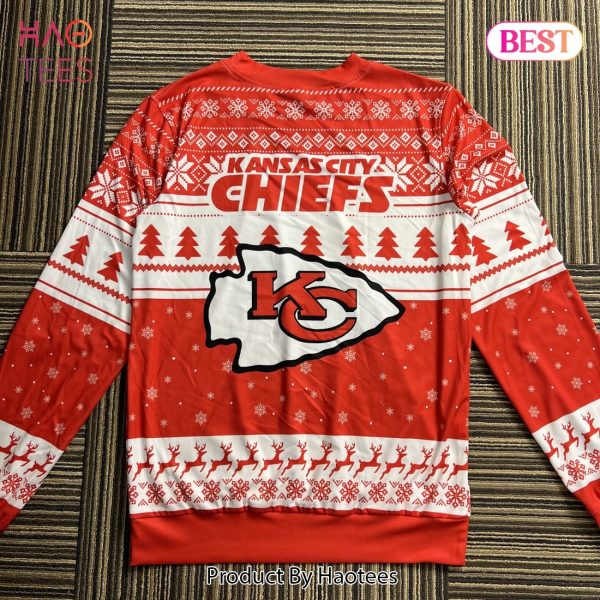 Kansas City Chiefs Grinch Christmas Sweater