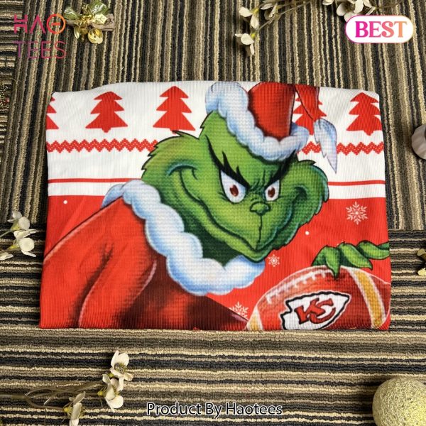 Kansas City Chiefs Grinch Christmas Sweater