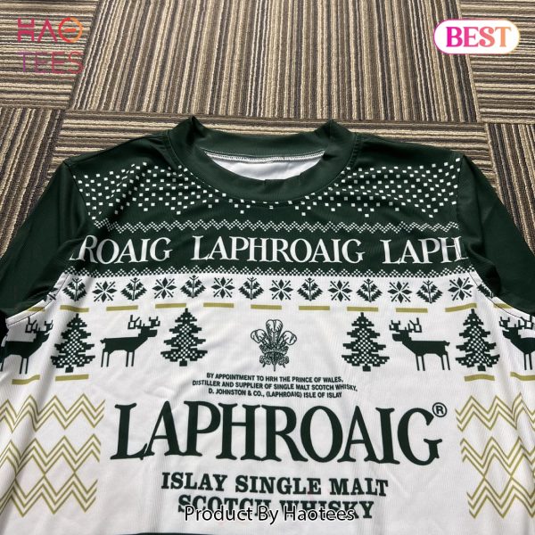 Laphroaig For Christmas Gifts 3D Printed Ugly Christmas Sweater