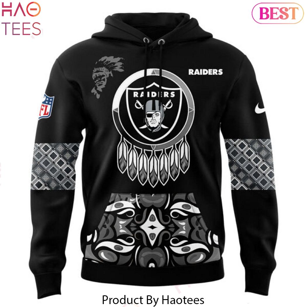Las Vegas Raiders 2024 Native American Heritage Month Hoodie Las Vegas Raiders 2024 Native American Heritage Month Hoodie