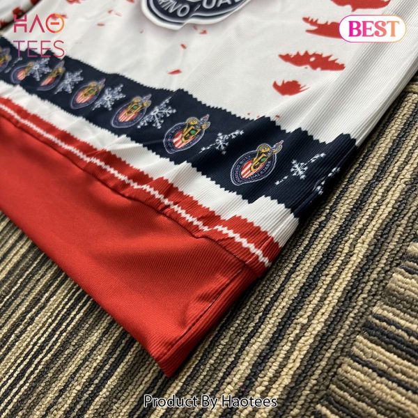 LIGA MX Chivas Guadalajara Special Christmas Ugly Sweater Design