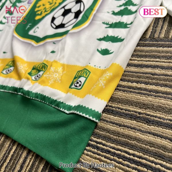 LIGA MX Club Leon Special Christmas Ugly Sweater Design