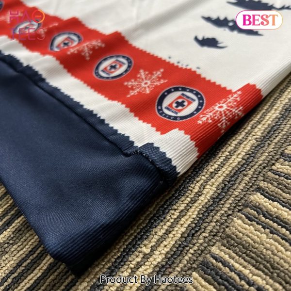 LIGA MX Cruz Azul Special Christmas Ugly Sweater Design