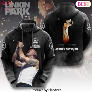 Linkin Park x Chester Bennington Legend Never Die Hoodie