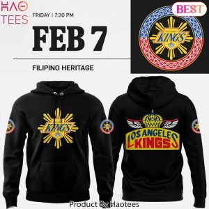 Los Angeles Kings Filipino Heritage Night Hoodie