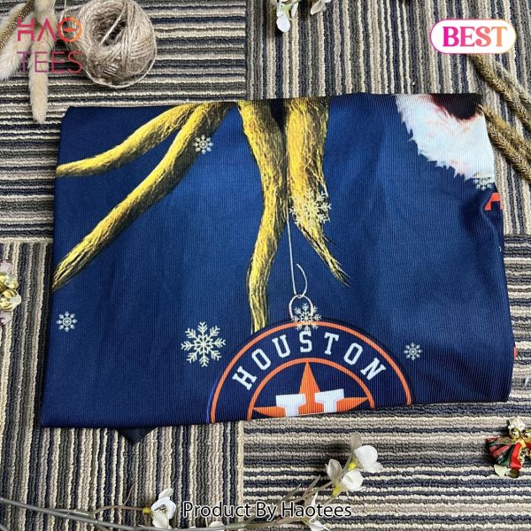 MLB Houston Astros Grinch Ugly Christmas Sweater
