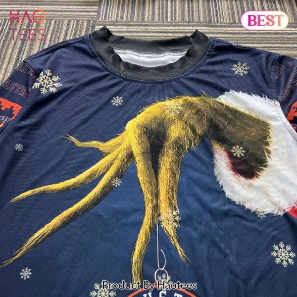 MLB Houston Astros Grinch Ugly Christmas Sweater